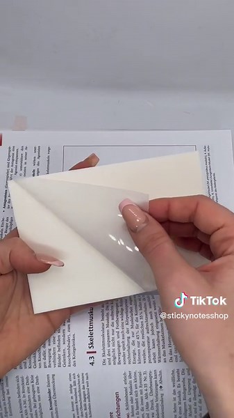 BIG transparent sticky notes ✨ #stickynotes #studytok #fyp #fürdich #study