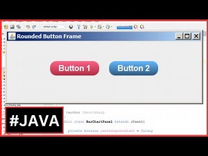 Java Rounded Button [ With Source Code ]