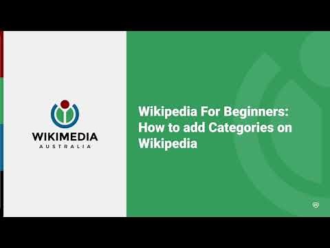 How to add Categories on Wikipedia - Wikipedia For Beginners