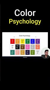 Color Psychology for Beginners #colortheory