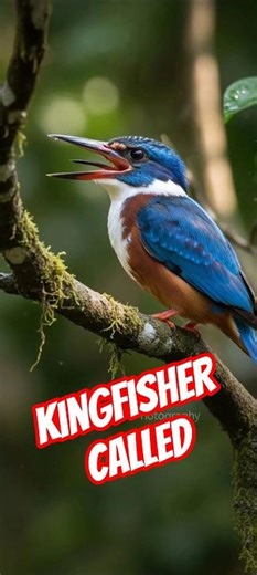 Kingfisher Called | White-throated Kingfisher Sound #shorts #birds #asmr