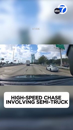 SEMI-TRUCK PURSUIT: A man from Florida driving a semi-truck was arrested following a high-speed police chase in Texas that lasted more than 2.5 hours.