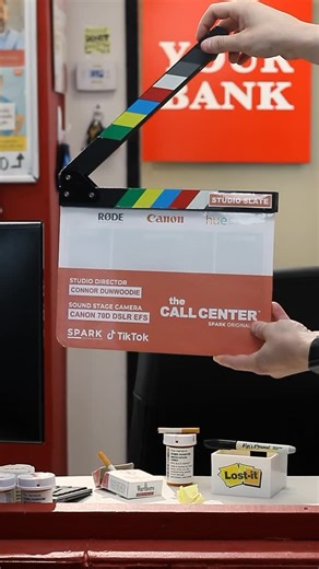 The Call Center Series on Instagram: "Blooper Reel! Sometimes it’s hard to say some pretty simple lines from the script… 🤣 #funny #comedy #blooper"