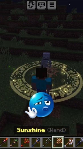 Minecraft Magic wand Addons#shorts #minecraft #trollface