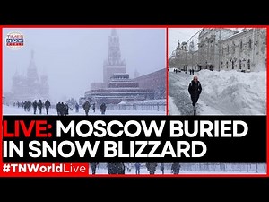 MOSCOW SNOW MAYHEM LIVE | Russia's Capital Hit By Heaviest Snowfall In Over 200 Years