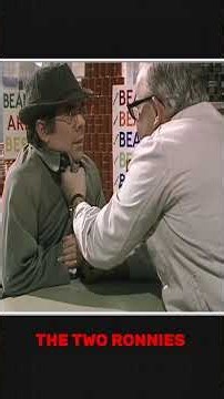 The Two Ronnies - The Beans Sketch (Classic British Comedy) #shorts #funny #tvshow