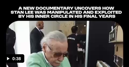 A new documentary titled 'Stan Lee: The Final Chapter' details the shocking allegations of exploitation, neglect, and worse that the comic book legend suffered from within his inner circle at the end of his life with never before seen footage of his final days. HeartBreaking…. - Video