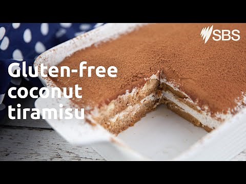 Gluten-free coconut tiramisu | SBS Food
