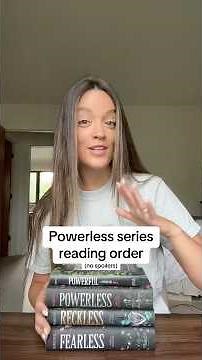 Powerless series by Lauren Roberts reading order! #bookish #romantasy #booktube #bookrecs