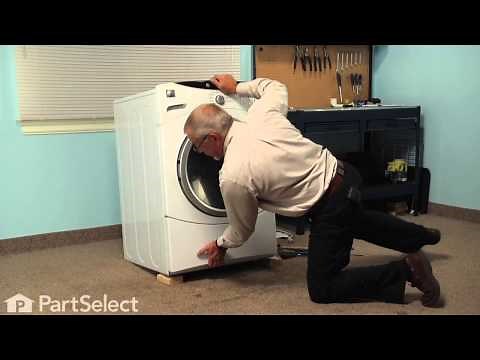 Washing Machine Repair - Replacing the Shock Absorber with Pin (GE Part # WH01X10343)