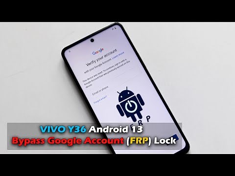 VIVO Y36 Android 13 - How To Bypass Google Account (FRP) Lock