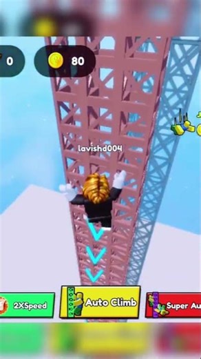 Roblox climbing 😭 to the 🗼 .... seriously I'm eretated to climb 🪜🪜🪜.. subscribe, like comment plzzz