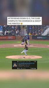 20K views · 1K reactions | CUBS COMPLETE THE COMEBACK TO SWEEP! 粒 (: Cubs) | Cubs Zone� | Facebook