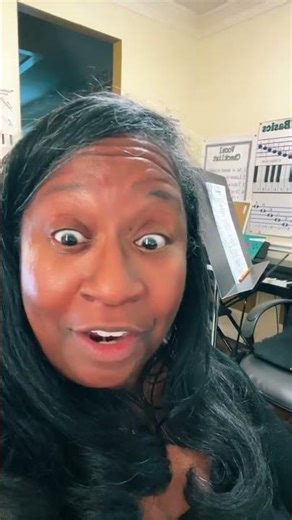 Introducing my student, Olivia 12on a live recording on TikTok