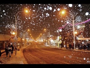 Gatlinburg, TN Christmas Lights Drive/Walk Thru-CHRISTMAS EVE SNOWFALL!