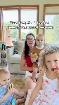 The ABA vs. School Decision #autism #abatherapy #iep
