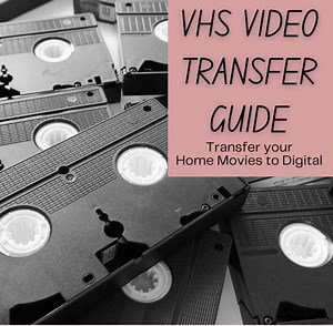 Step-by-step PDF Guide to Convert Your VHS Tapes to Digital Format - Etsy UK
