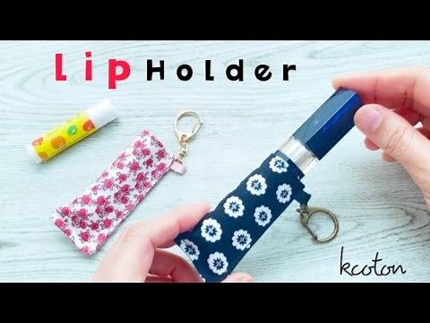 How to make a lip holder that can be easily made with just a piece of paper. Commercially availab...