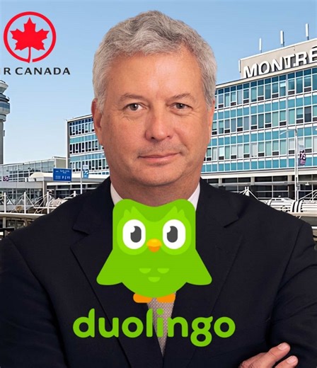 Aidez-moi à aider Michael Rousseau, PDG d’Air Canada, à apprendre le français. Gofundme 👉🏻 https://gofund.me/de0d8bb0c Selon un porte-parole d’Air Canada, Michael Rousseau, PDG d’Air Canada vivant à Montréal depuis plus de 15 ans, « a suivi plus de 300 heures de cours, plus de 250 heures de travaux personnels; il prend l’apprentissage du français très au sérieux, mais malheureusement n’y arrive pas ». Devant ce triste constat, et connaissant personnellement des amis ayant été en mesure d’appre