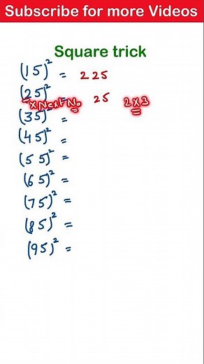 Vedic maths for fast calculations | Maths Magic | Vedic Maths full course | square Tricks