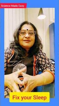 Fix your Sleep #youtubeshorts #wellnessforlife #sciencefacts #sleep #shorts