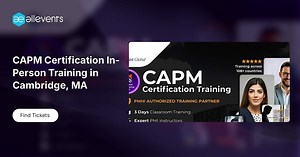 CAPM Certification In-Person Training in Cambridge, MA