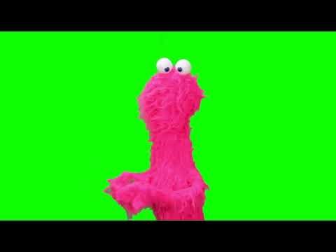 Green Screen Puppet - Royalty Free Wandering Puppet Looking Shocked