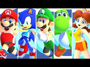 Mario & Sonic at the Olympic Games Tokyo 2020 - Triple Jump (All Characters)