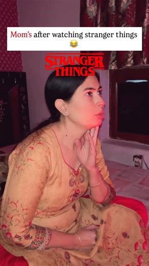 Siddharth Arora | Comedian on Instagram: "Mom’s after watching stranger things 😂 . . . . . [ Stranger things , Comedy , trending reels , funny , indianmoms ] . . . . . . . . . . . . . . . . . . . . . . . . . . . . . . . . . . . . . . . . . . Disclaimer : This video is completely fictional not real and is just made for fun/entertainment purpose only as all the actions as well as all the dialogues shown/used in this video are completely fictional not real as all the three characters shown in this