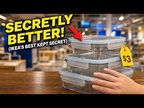 7 IKEA Food Storage Containers SECRETLY Better Than Expensive Brands