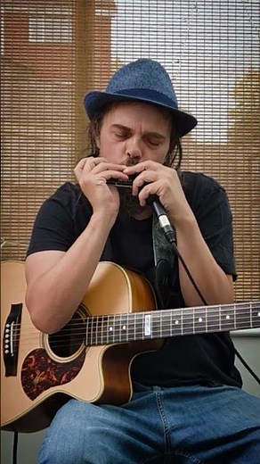 Harmonica & loop #chromaticharmonica #jazz