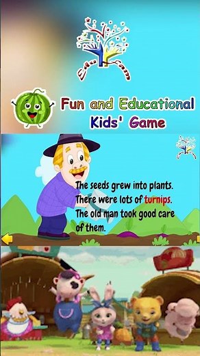 The Giant Turnip | Classic Folk Tale for Kids | Animated Bedtime Story