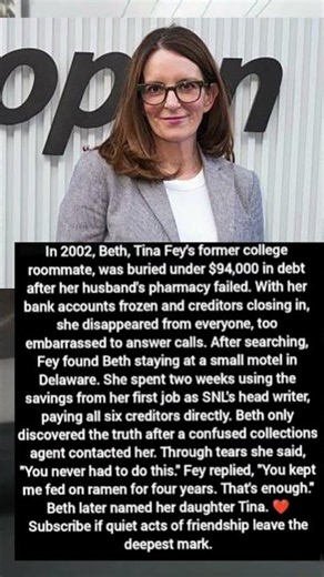 Debunking the Myth: The Real Story of Tina Fey’s Early Career and Giving 🎭