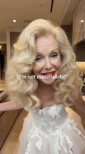 I tried loving simple things. Didn’t work 🎀💅 Dress: Danielle Frankell #fyp #richgranny