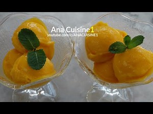 Sorbet MANGUE - Fruit de la Passion - Un Délice