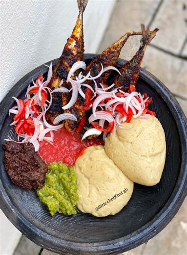 183K views · 7.7K reactions | Local Ghanaian food tour part 6 Representing the Greater Accra Region . Rooting for our culture, priding in everything Ghana , showcasing our delicious traditional dishes from the various regions in Ghana . What Ga name will you give Chefkhat ? Stay tune for more. | Little Chef Khat gh | Facebook