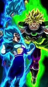 Goku and Vegeta vs. Broly #dragonball #dragoball #goku #dragonballsupermovie