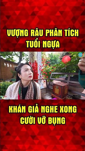 Vượng Râu Phân Tích Tuổi Ngựa - Hài Hước Cười Vỡ Bụng #shorts