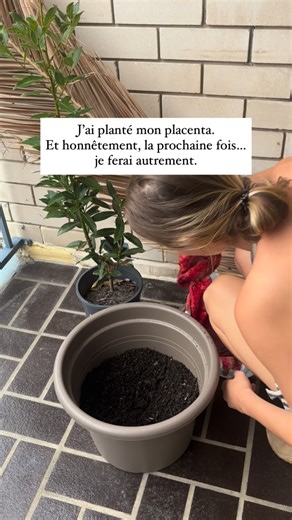 Margaux | Santé Féminine & Hormones on Instagram: "Toi, t’as fait quoi avec ton placenta ? Ou t’aurais voulu faire quoi ? 👀 Moi, je l’ai planté dans un pot, avec un petit arbre que je replanterai quand on aura notre maison de famille. Un geste symbolique, comme planter nos futures racines. Mais la prochaine fois… j’aimerais le consommer. J’ai besoin de vos retours j’ai déjà parlé avec beaucoup d’abonnés sur ce sujet j’adore 😍 1. Planter le placenta sous une plante ou un arbre : i