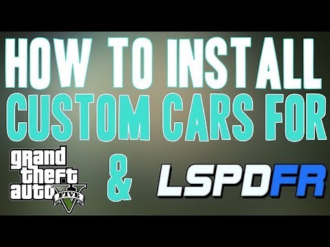 How To Install Real Life Police Cars in GTA 5 LSPDFR (Custom Cars for GTA 5 Installation)