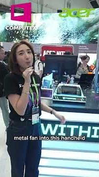 Acer Put a Metal Fan in a Gaming Handheld