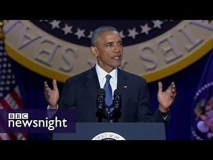 What is President Barack Obama's legacy? BBC Newsnight