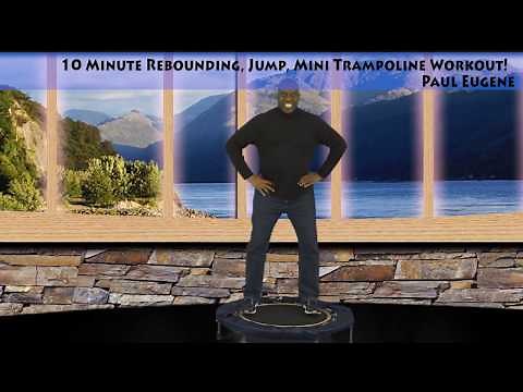 Short On Time? | 10 Minute Rebounding Jump Trampoline Workout | Burn Fat, Lose Weight | Get In Shape