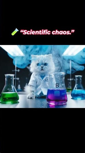 You Have to See This Cat’s Science Experiment 😼🧪💥