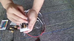 2M/6.6FT Battery Powered LED Strip Lights, Flexible Color Changing RGB LED Light Strip, TV Backlight Background Lighting