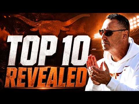 Arch Manning ISN’T Texas’ Best Player — Top 10 Longhorns for 2026 REVEALED | Steve Sarkisian