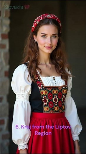 Top 10 Traditional Slovakian Women's Dresses | Elegant Kroj Styles Slovakia's Regions | Fashion