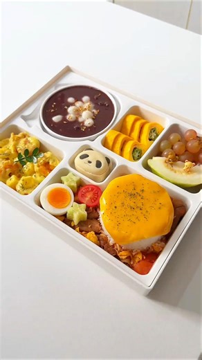 Make bento box for my bestie #asmr #bentobox