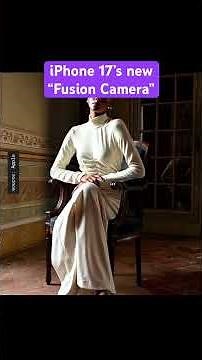 The new iPhone 17 camera is what Apple is calling "Fusion Camera"