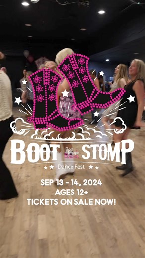 5.5K views · 45 reactions | Get BEST RATE tix through July 1st  https://deannaleedance.com/boot-stomp/ Two Days of #linedance #twostep #countryswing #dancelessons Sept 13 & 14 at #DoubleTree #SeaTac #BootBoogieBabes #dancefamily #summer #teamwork #BuyBootBoogieBabes #viralreelsfb #empowerment #freedom #viralreelsfbpage #viralvideo | Boot Boogie Babes | Facebook